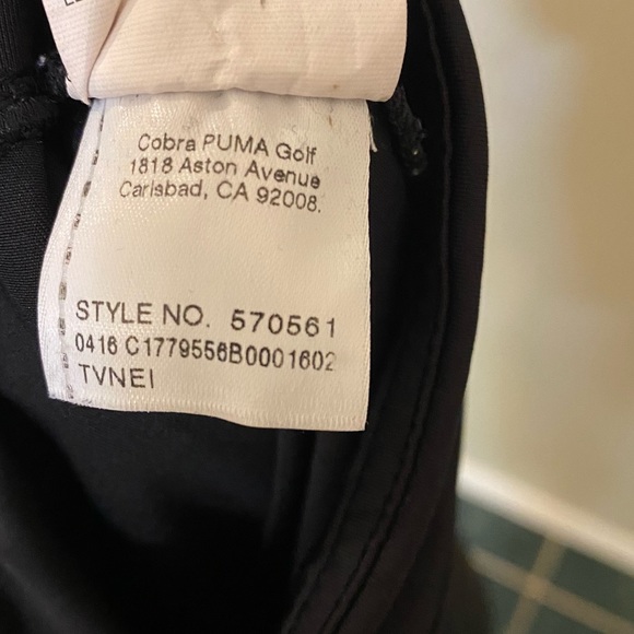 Puma Ladies Solid Knit Black Golf Skirt w/ Built-in Shorts size M - Picture 7 of 9